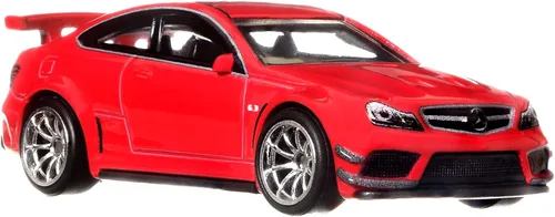 Miniatura 3 de Hot Wheels Mercedes-Benz C63 AMG Coupé Black Series, Premium 1:64 Escala 1:64