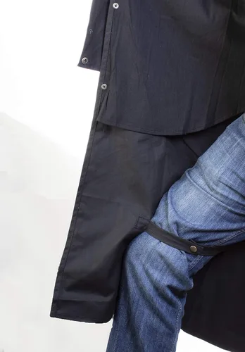 Miniatura 2 de Chaqueta negra de The OILSKIN DROVER DUSTER WESTERN AUSTRALIAN EXTERIOR RESISTENTE RESISTENTE CALIENTE