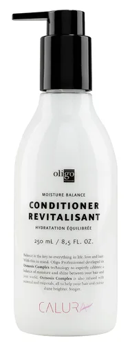 OLIGO PROFESSIONNEL - Acondicionador Calura Moisture Balance - Hombres y Mujeres - Sin parabenos - Para cabello graso - Promueve la longevidad del