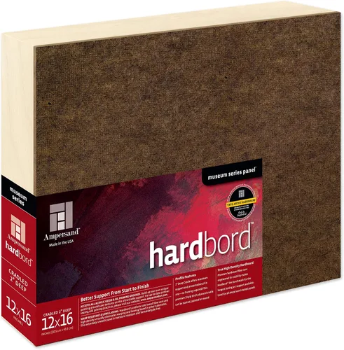 Miniatura 36 de Ampersand Art Supply Panel de Pintura de Madera Dura: Serie Museum Hardbord, 11" x 14", Perfil Plano de 1/8 Pulgada Perfil plano de 1/8 pulgadas