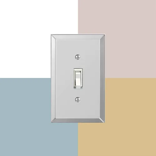Miniatura 7 de Amerelle 66TTT - Placa de pared de espejo, 3 palancas, acrílico, transparente, paquete de 1