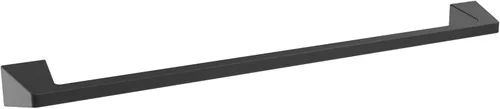 Amerock BH36004MB | Barra de Toallas de Negro Mate | Toallero de 610 mm | Blackrock | Portarrollos de Baño | Accesorios de Baño | Accesorios de Baño