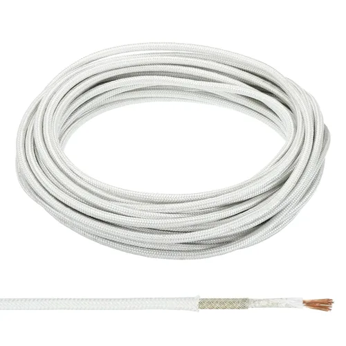 Miniatura 8 de PATIKIL Cable de alta temperatura de 39.4 pies, 7 AWG, -76.0-662.0 °F, fibra de vidrio de mica, alambre electrónico, aislado, resistente al calor