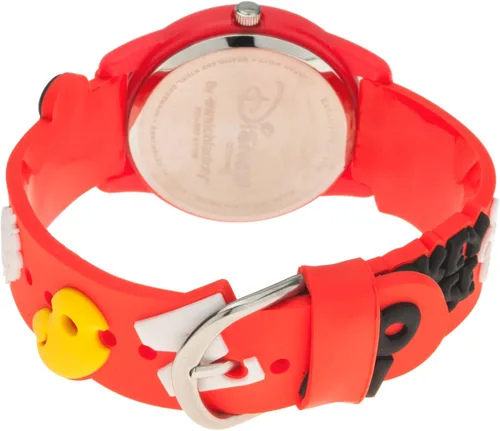 Miniatura 2 de Disney Mickey Mouse - Reloj analógico de cuarzo 3D para niños, Rojo