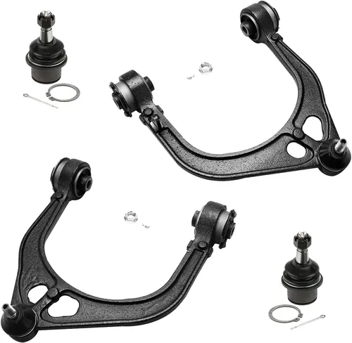 Miniatura 151 de Detroit Axle - AWD Kit de brazos de control delanteros de 4 piezas para Chrysler 300 2005-2023 Dodge Charger 2017-2023 Challenger 2017-2023, 2
