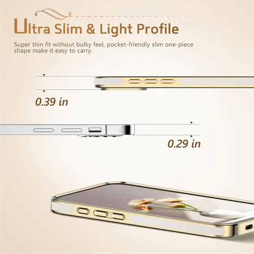 Miniatura 3 de LOHASIC Funda de cuero para iPhone 17 Pro, compatible con MagSafe Professional Business Style Funda protectora de piel sintética de primera calidad