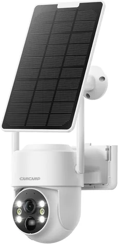 Miniatura 11 de Camcamp Solar Security Cameras Wireless Outdoor with 10" Monitor, 4 Cam Kit 100% Wire-Free, 360° View, Pan & Tilt, Solar-Powered, 10CH NVR, 2.4 &