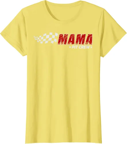 Miniatura 39 de Mama Pit Crew Race Car Birthday Family Matching Pit Crew Camiseta
