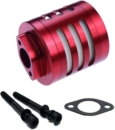 Miniatura 3 de Juego de filtros de aire para 1/5 RC Hpi Baja Rovan King Motor 5B 5T 5SC FG GoPed (rojo)