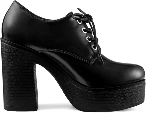 Miniatura 6 de Allegra K Botines de tacón alto y grueso para mujer