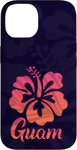 Miniatura 4 de iPhone 14 Pro Max Guam Hibiscus Flower Funda Hafa Adai Guamanian Island Pride
