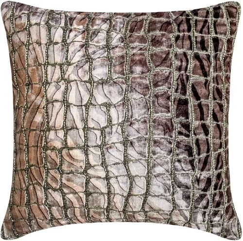 Miniatura 28 de The HomeCentric Fundas de almohada, fundas de cojín decorativas marrones para sofá de 16 x 16 pulgadas (15.7 x 15.7 in), cojines jacquard, 7. Marrón