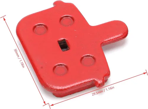 Miniatura 2 de DJDK Pastillas de freno de bicicleta, pastillas de freno de disco de bicicleta, 8 piezas, pastillas de freno de resina duradera, reemplazo de freno