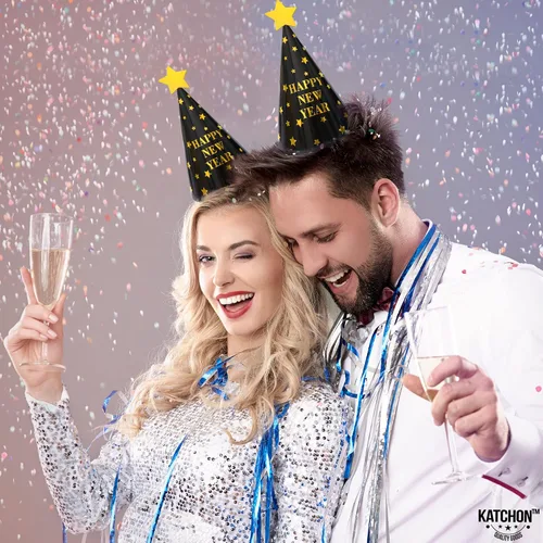 Miniatura 6 de KatchOn, Happy New Year Hats - New Year Eve Party Hats & Decorations 2025