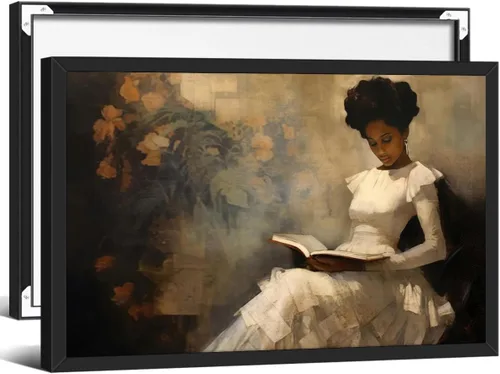Miniatura 19 de Póster de libro gótico de academia oscura vintage de mediados de siglo, arte de pared de lienzo victoriano de estilo bohemio, impresiones estéticas