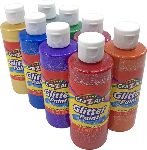Miniatura 6 de Cra-Z-Art Paquete a granel de pintura de témpera y purpurina lavable, 18 unidades, colores surtidos