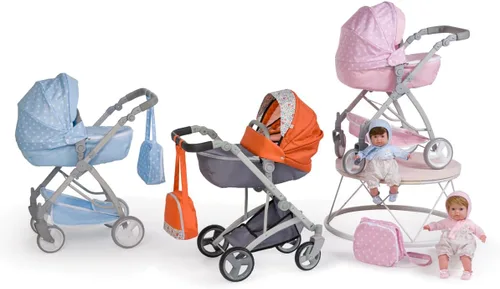 Miniatura 20 de JC Toys - Berenguer Boutique Cochecito deportivo plegable de lujo Colección Blue Royal para muñecas de hasta 20 pulgadas A partir de 3 años