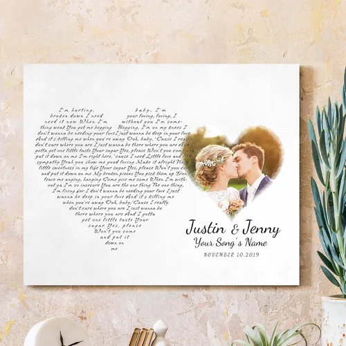 Miniatura 66 de CP CANVASPATH Nombre y fecha de pareja en la playa, impresiones en lienzo personalizadas, regalo de amor para aniversario, boda, cumpleaños y Arte