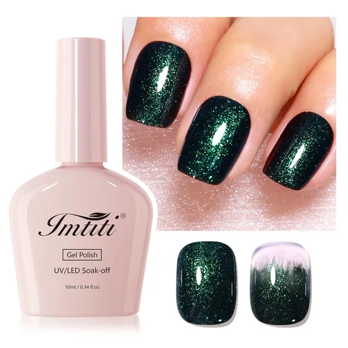 Miniatura 10 de Esmalte de uñas de gel blanco lechoso, esmalte de uñas de gel nude transparente blanco para uñas, esmalte de gel blanco translúcido UV/LED que se