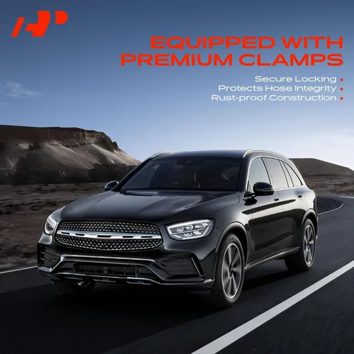 Miniatura 7 de A-Premium Depósito de expansión a manguera de refrigerante de radiador compatible con Mercedes-Benz W213 Series E300 2017-2022, E350 2020-2022, 2.0L