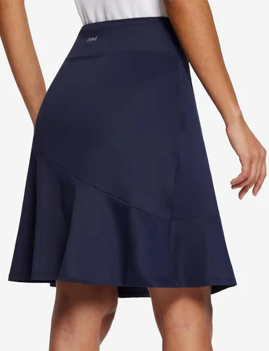 Miniatura 2 de BALEAF Falda pantalón de 20 pulgadas para mujer, faldas de golf, longitud a la rodilla, para tenis, casual, atlética, con bolsillos de pickleball