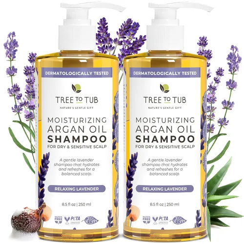 Miniatura 8 de Tree To Tub Champú de menta para cabello graso y cuero cabelludo sensible, champú aclarante suave para la acumulación, champú para el cabello anti