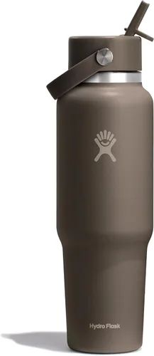 Miniatura 27 de Hydro Flask Botella de agua de viaje – Acero inoxidable aislado – Tapa ancha con pitillo, antiderrames, a prueba de fugas en 24 oz Trillium Pink