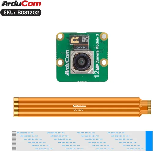 Miniatura 2 de Arducam para Raspberry Pi Cámara Módulo 3, 12MP IMX708 120 ° (D) Cámara Gran Angular Pi V3