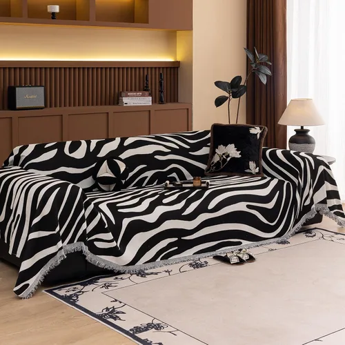 Miniatura 38 de DREAMINGO Fundas de sofá para sofá, estilo bohemio, geométrico y jacquard vintage, de 2 plazas, antideslizante, protector de muebles de felpilla