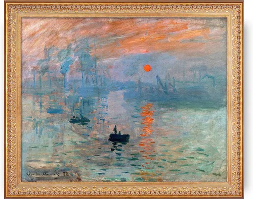 Miniatura 458 de A&T ARTWORK Campo de trigo con cipreses de Van Gogh Las reproducciones de arte clásico mundial, impresiones en lienzo giclée para decoración