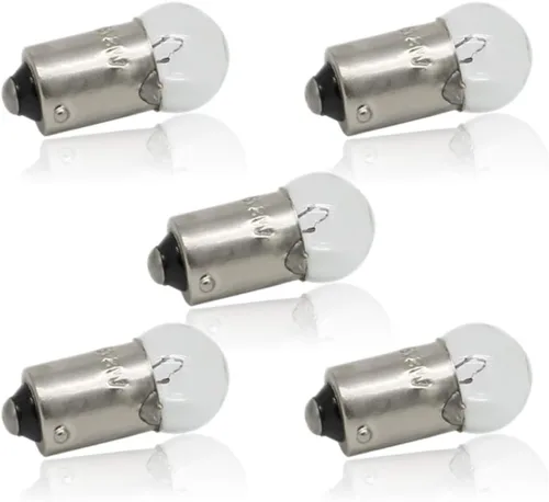motoparty 6V 3W 6 Voltios 3 Vatios Bombilla de Luz del Velocímetro Speedo paquete de 5 Para Honda CT110 CT125 CT70 CT90 CA95 MR175 MR250 MT125 MT250