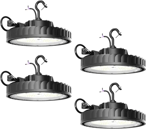 Miniatura 7 de UFO LED High Bay Light 240W 36,000lm, 0-10V regulable, Eqv.1000W MH/HPS, 5000K, para la fábrica de almacén del taller