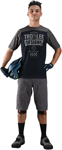 Miniatura 2 de Troy Lee Designs 2018 Skyline Solid - Pantalones cortos para hombre, color negro, estilo BMX