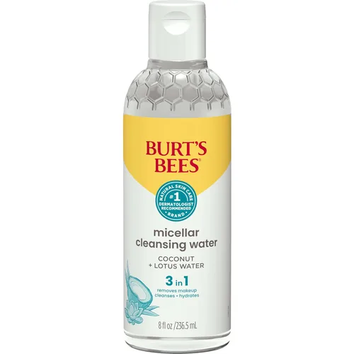 Miniatura 3 de Burt's Bees Agua limpiadora micelar con extracto de coco y loto, 8 onzas (el paquete puede variar)
