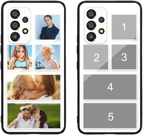 Miniatura 617 de Funda de teléfono personalizada para Samsung Galaxy S22+ / S22 Plus 5G, funda de TPU suave de vidrio templado antiarañazos personalizada con foto