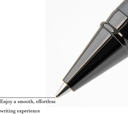 Miniatura 3 de Monteverde USA Innova Formula M Black Rollerball Pen Instrumento de escritura premium con repuesto Schmidt 888 Negro
