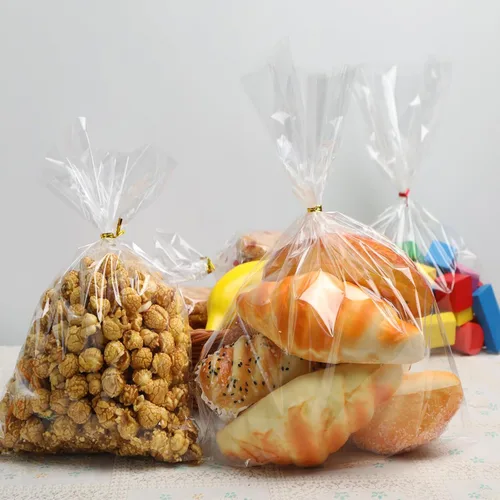 Miniatura 5 de Nobranded 50 piezas de bolsas de celofán planas transparentes de 11" x 14" pulgadas, bolsas de polietileno de 2.8 mils para envolver regalos
