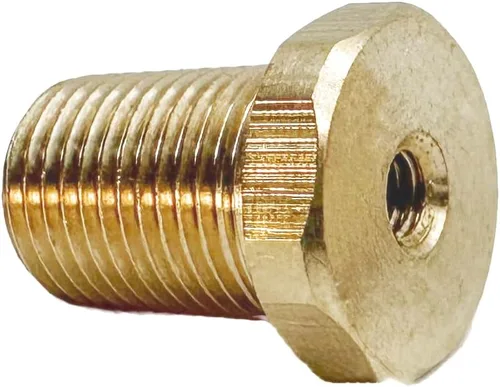 Miniatura 4 de Reemplazo NPT roscado en sonda de latón radiador ventilador eléctrico termostato universal automotriz (1/2 pulgada NPT)