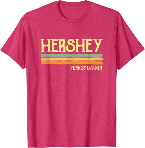 Miniatura 30 de Camiseta vintage de regalo de recuerdo de Hershey Pennsylvania PA, Negro, S