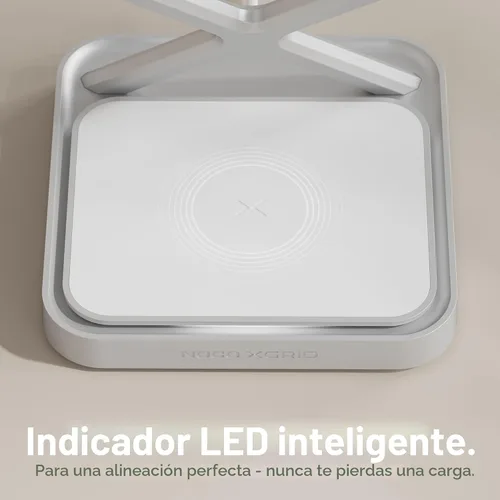Miniatura 6 de NOCO XGrid XDS3: soporte de carga inalámbrico 3 en 1 - Estación de carga para iPhone, Apple Watch y AirPods - Compatible con MagSafe, certificado