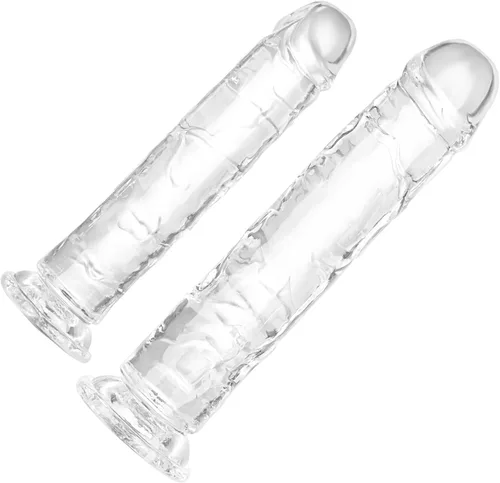 Miniatura 4 de Consoladore realistas de 9.8 pulgadas, pene grande y realista con ventosa fuerte para jugar sin manos, estimulación del punto G vaginal y anal