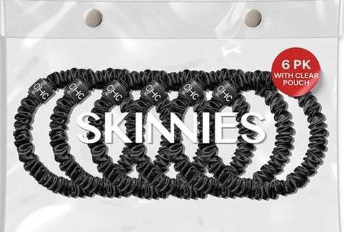 Miniatura 22 de SUNDAYSILKS™ - Lujosos coleteros de seda de morera para mujeres y niñas Coleteros antideslizantes y sedosos para el cabello natural, rizado, fino