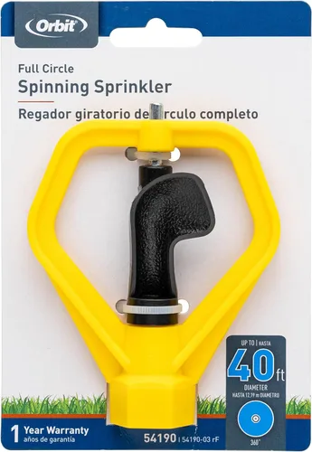 Miniatura 6 de Orbit 54190N 1/2 "FPT Rociador giratorio con cabezal de aspersor