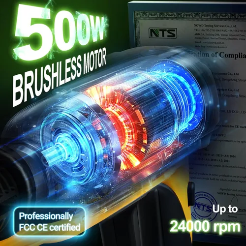 Miniatura 4 de Lavadora a presión inalámbrica de 1200 PSI, 2 baterías de 4.0 Ah con bomba de émbolo triple y ajustes de presión, motor sin escobillas de 500 W
