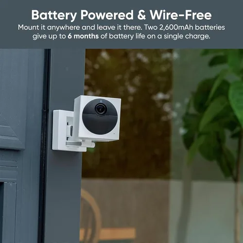 Miniatura 3 de Cam Outdoor Add-on v2 (1 cámara, requiere estación base) - Cámara de seguridad inalámbrica HD de 1080p, duración de la batería de 6 meses, visión