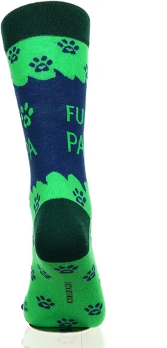 Miniatura 4 de Calcetines de vestir divertidos y cómodos de algodón coloridos, unisex, con patrón de perro