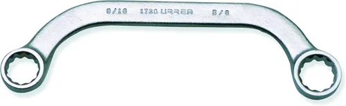 Urrea 1730 Llave de obstrucción de 9/16 pulgadas x 5/8 pulgadas, acabado satinado