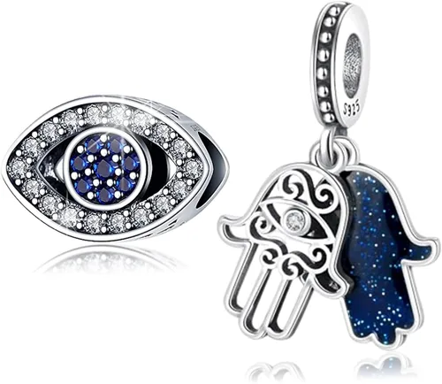 Miniatura 95 de LNQOBU Happy Life - Colgante para pulseras de abalorios, plata de ley 925 para mujer (con un espaciador de cuentas)