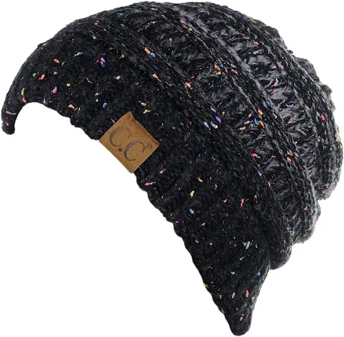 Miniatura 157 de C.C Trendy Warm Chunky Soft Stretch Cable Knit Beanie