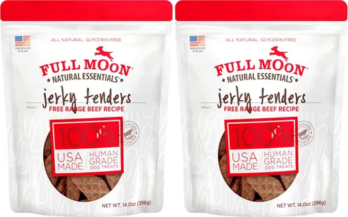 Miniatura 7 de Full Moon All Natural Essentials Carne Seca de Res Tierna de Pastoreo Libre Grado Humano 24 oz